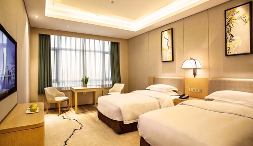 Deluxe Room, 2 Twin Beds, Smoking