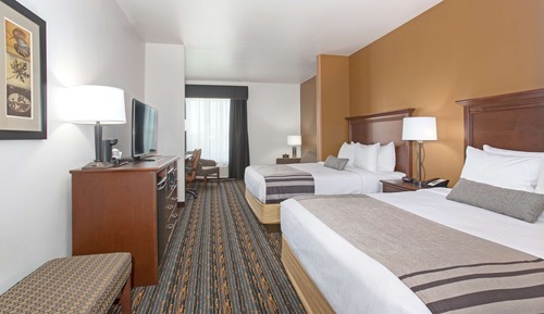 Suite, 2 Queen Beds, Accessible, Refrigerator & Microwave (with Sofabed)