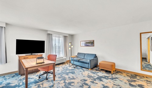 Studio, 1 King Bed, Accessible, Non Smoking (Roll-in Shower)