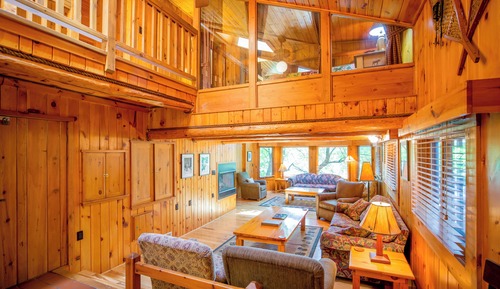 Premium Cabin, 4 Bedrooms, Fireplace, Lake View