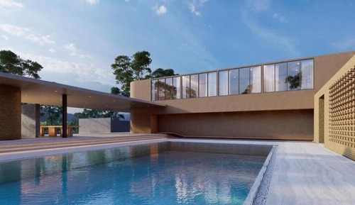 Studio, Pool View