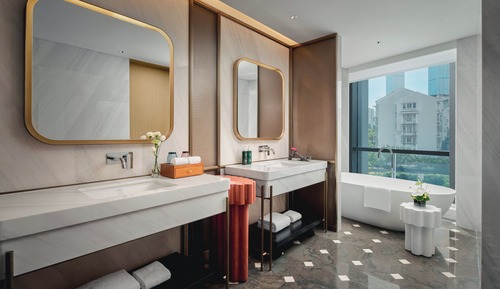 Premium Room, 2 Double Beds, Bathtub