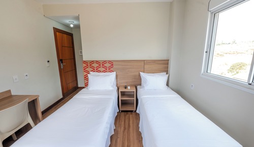 Economy Twin Room, City View