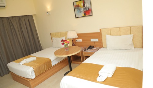Executive Double or Twin Room, Balcony, Garden View