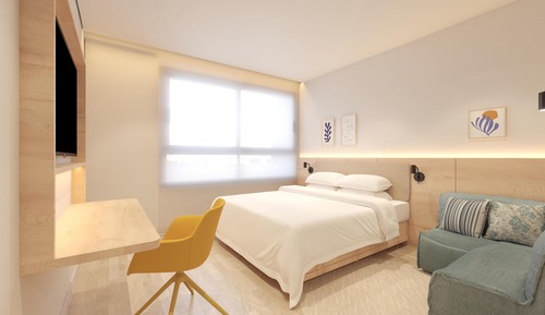 Room, 1 King Bed, Refrigerator (NonSmoking)