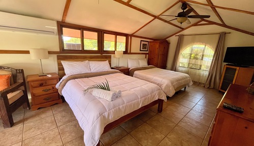 Family Quadruple Room, Balcony, Pool View