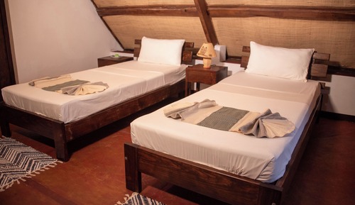 Twin Room, Beach View