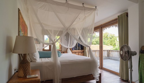 Deluxe Triple Room, Garden View