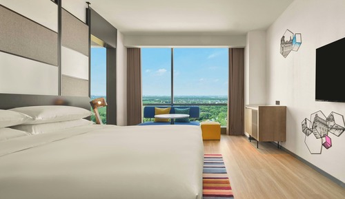 Family Suite, 1 Double Bed, City View