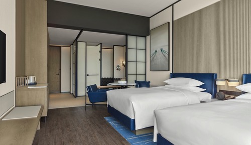 Executive Room, 2 Double Beds, Lake View