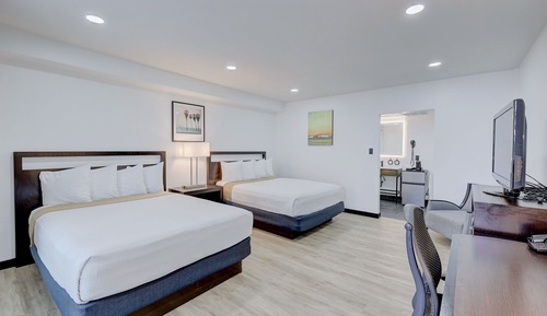 Double Room Single Use, 2 Queen Beds, Non Smoking