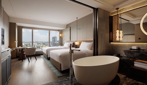 Deluxe Room, 2 Double Beds, Lake View