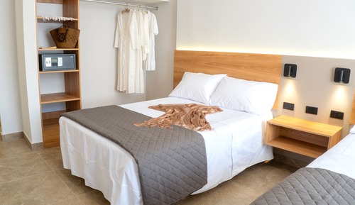 Deluxe Double Room, Balcony, City View
