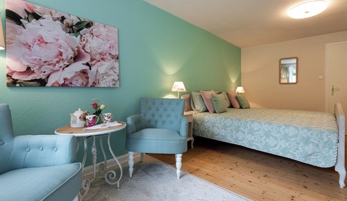 Double Room, Balcony, Garden View