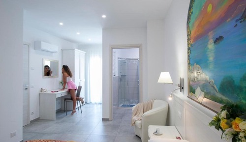 Family Quadruple Room, Balcony, Courtyard View