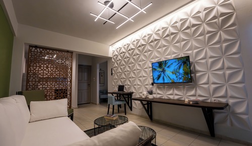 Luxury Apartment, 1 Queen Bed with Sofa bed, Balcony, Sea View