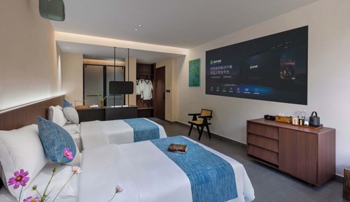 Design Twin Room, Hill View