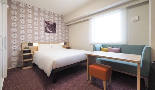 Universal Double room with washing machine + microwave, Non smoking