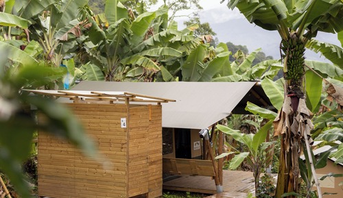 Comfort Tent, 1 Queen Bed, Patio, Mountain View