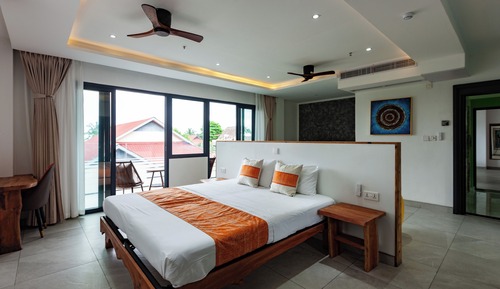 Deluxe Apartment, Balcony