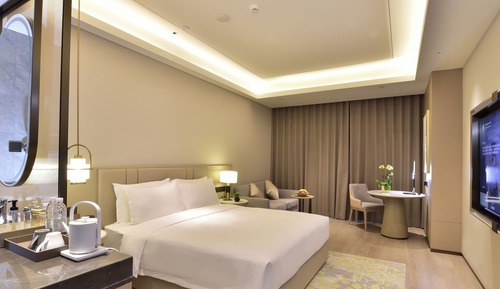 Deluxe City Wall View Queen Room