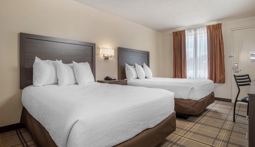Standard Room, 2 Double Beds, Non Smoking, Refrigerator