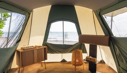 Superior Tent, Sea View, Oceanfront