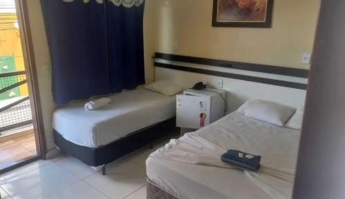 Quarto Twin com varanda