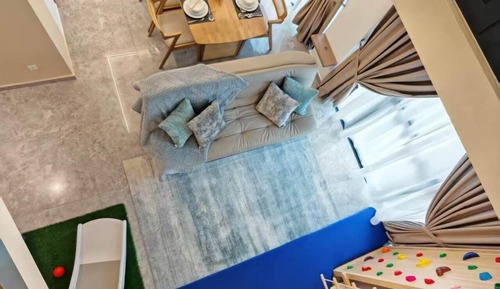 Loft Double king-size bed - Family room suite