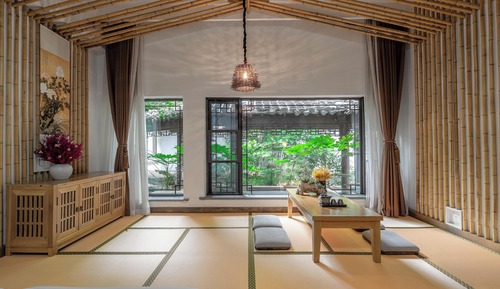 Basic Twin Room, Garden View