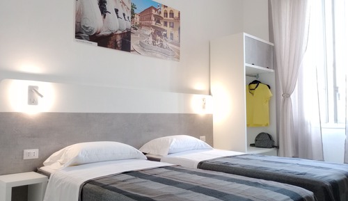 Double or Twin Room, Private Bathroom, City View