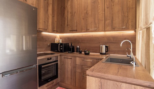 Comfort Apartment, 1 Bedroom, Kitchen, Garden View