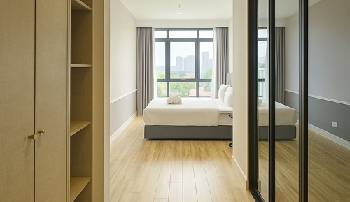 Deluxe Apartment, 1 Bedroom, City View