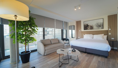 Superior Apartment, 1 King Bed with Sofa bed, Balcony