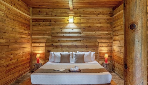 Cottage, 1 Queen Bed, Balcony, Mountain View