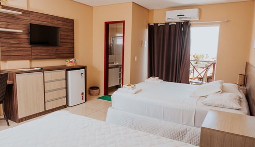 Standard Twin Room, Partial Sea View