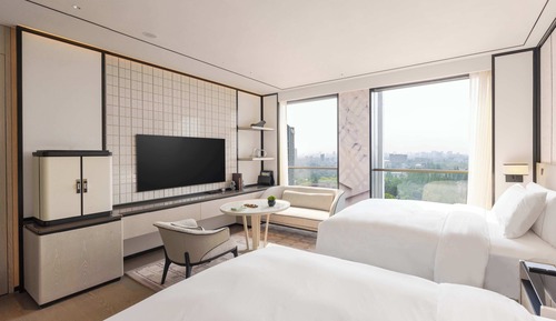 Premier Room, Gusu View, Double Beds
