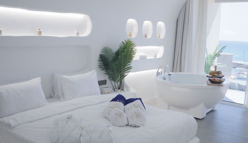 Deluxe Double Room, Balcony, Sea View