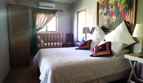 Family Double or Twin Room, 1 Double Bed with Sofa bed, Terrace, Garden View