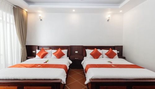 Deluxe Quadruple Room, Sea View