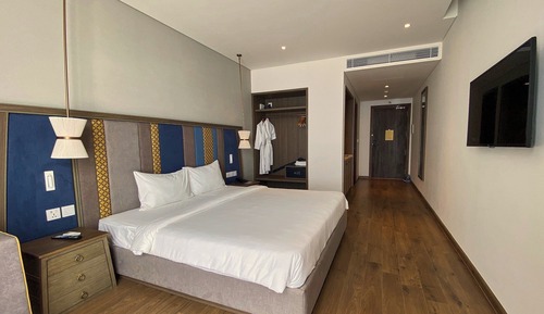 Romantic Double Room Single Use, 1 King Bed, Sea View, Sea Facing