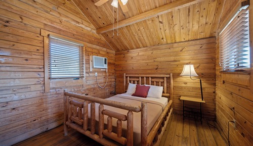 Basic Cabin, 1 Queen Bed, Mountain View