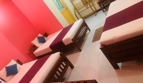 Comfort Quadruple Room, Patio, Garden View