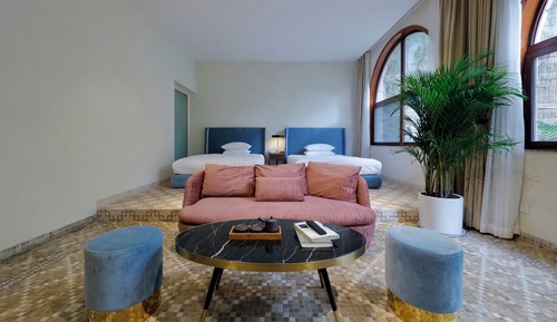 Basic Twin Room, Courtyard View
