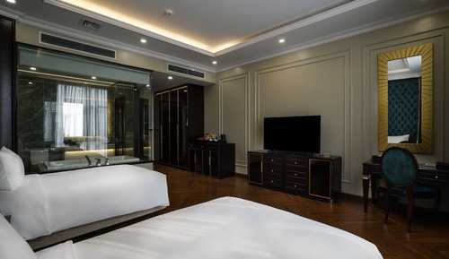 Deluxe Room, 2 Twin Beds, Garden View