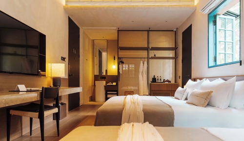 Classic Twin Room, Garden View