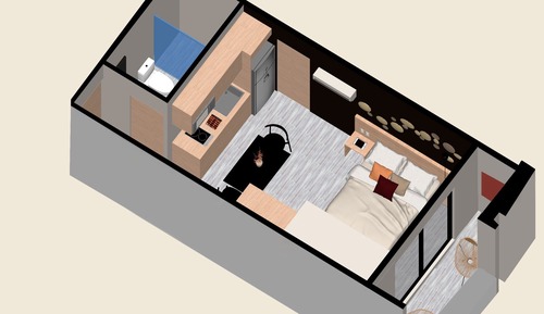 Exclusive Apartment, Balcony, City View
