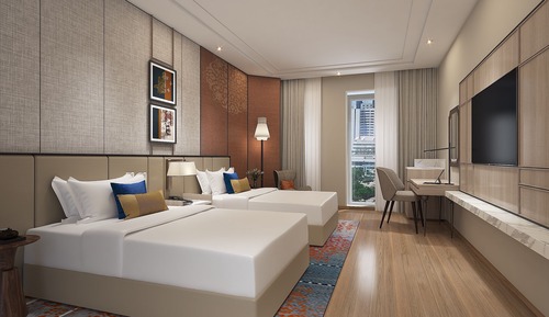 Luxury Twin Room, City View (Grand)