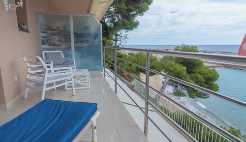 Suite, Balcony, Beach View