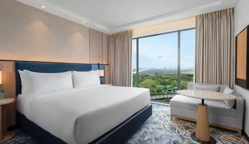 Room, 1 King Bed (Runway View)